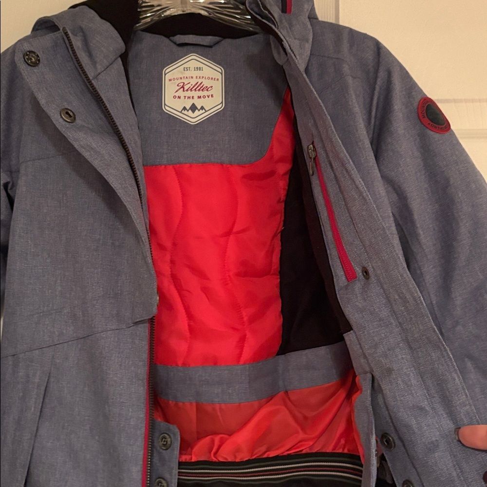 Killtec Girls Ski Jacket Size 8 - Picture 3 of 14